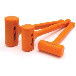 TITAN 63143 Dead Blow Hammer Set - Includes 16oz 32oz 48oz (3-Piece Set)