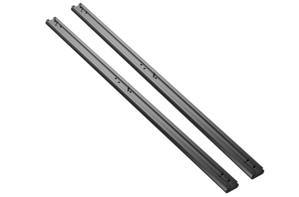 TRAC RAC 21508 Ladder Rack Mounting Bracket; SR Series; For Use With TracRac Ladder Rack; Full Length Bed Rail; Stake Pocket Mount; Aluminum; Set of 2