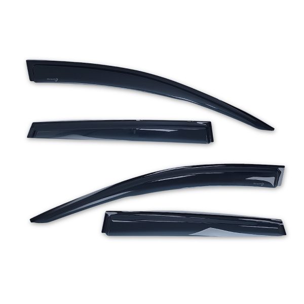 TRAILFX 4269H WINDOW VENT 4PC HONDA CRV, Low Profile; Fits Front And Rear; Tape-On; Smoke; Acrylic; Set Of 4