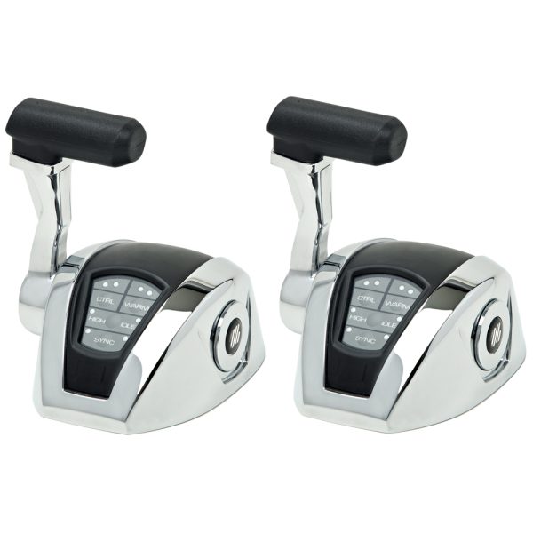 UFLEX EM12 POWER A ELECTRONIC CONTROL PACKAGE - SINGLE ENGINE/DUAL STATION - ELECTRONIC THROTTLE/MECHANICAL SHIFT