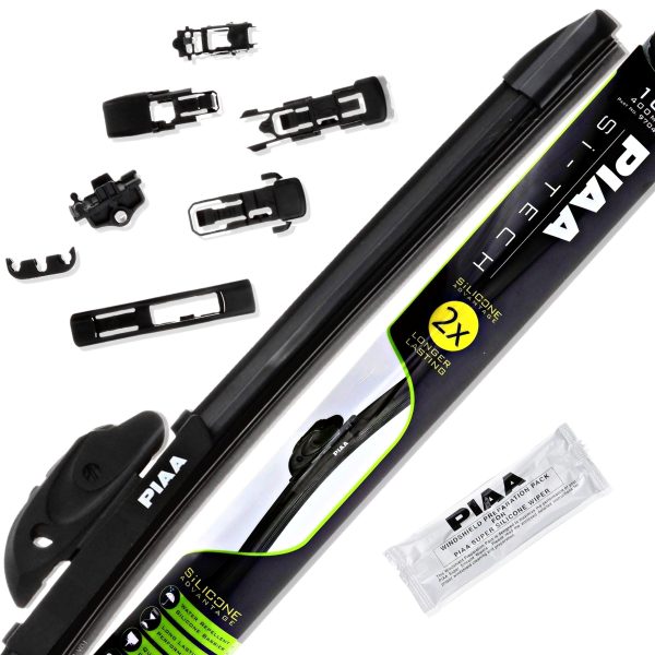VALEO 97038 PIAA 15 inch Silicone Wiper Blade Si-Tech (380mm) Premium All-Season OEM Automotive Replacement Windshield Wiper Blades