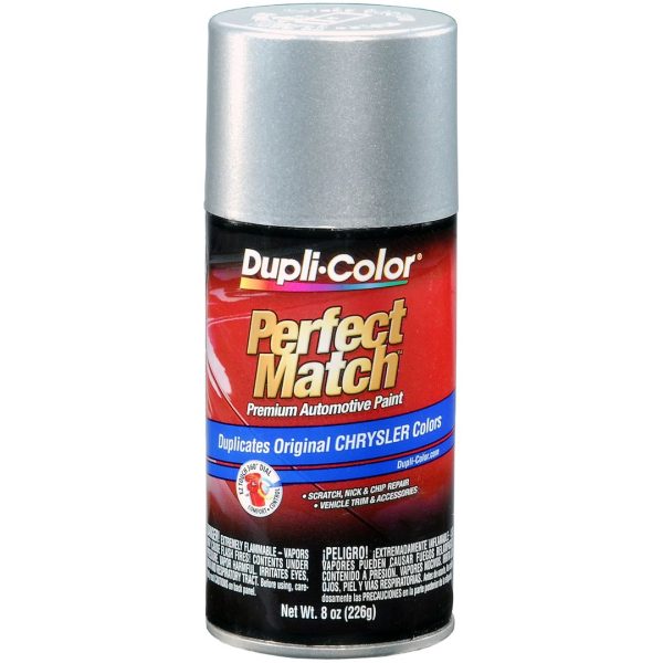 VHT BCC0338 P/M REDIANT SILVER MET., Use For Automotive Body Paint Repair; Radiant Silver Paint Code CA1/ PA1; 8 Ounce Aerosol Can