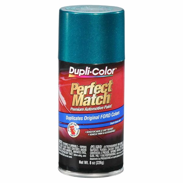 VHT BFM0345 Dupli-Color E7 Perfect Match Automotive Spray Paint - Ford Pacific Green Metallic, PS - 8 oz. Aerosol Can