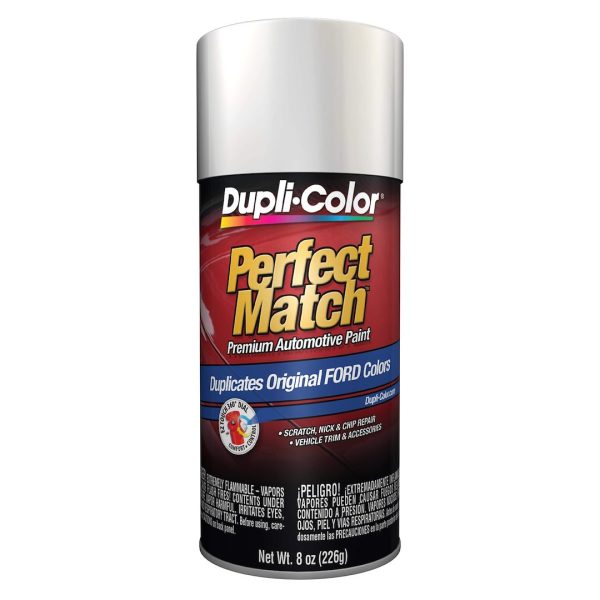 VHT BFM0361 EXACT MTCH FRD SILVR BRCH, Use For Automotive Body Paint Repair; Silver Birch Paint Code JP; 8 Ounce Aerosol Can