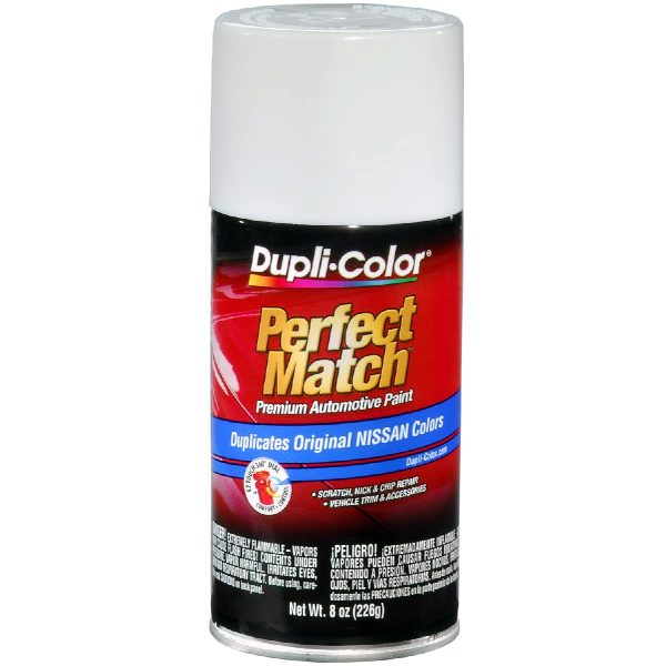VHT BNS0562 Dupli-Color E7 Perfect Match Automotive Spray Paint - for Nissan Super White, 326 - 8 oz. Aerosol Can