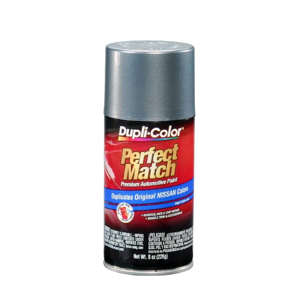 VHT BNS0604 Dupli-Color Perfect Match Automotive Spray Paint - for Nissan Precision Gray, W40 - 8 oz. Aerosol Can