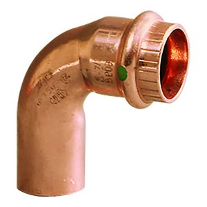 VIEGA 77062 PROPRESS 1-1/4 INCH - 90°COPPER ELBOW - STREET/PRESS CONNECTION - SMART CONNECT TECHNOLOGY