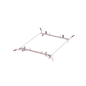 WEATHER GUARD 234-3-03 Ladder Rack; Quick Clamp; Dual Clamp On Street and Curb Side; Multi-Fit; 70 Inch Width; Adjustable; Aluminum; Requires Ladder Rack Mounting Bracket Depending On Application Only If Listed