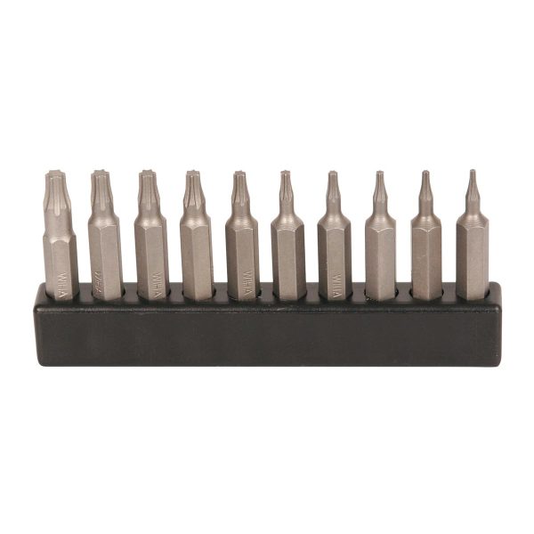 WIHA 75988 Torx MicroBit set - 10 Piece Set