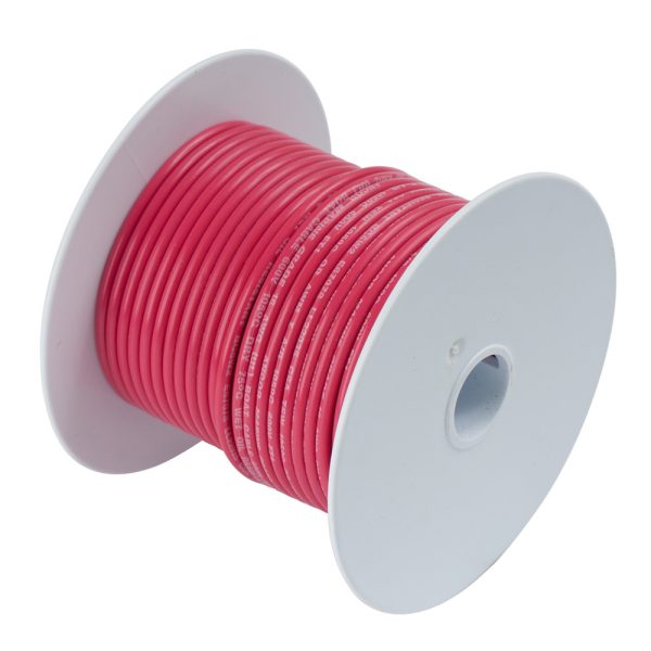ANCOR 111550 RED 8 AWG TINNED COPPER WIRE - 1,000