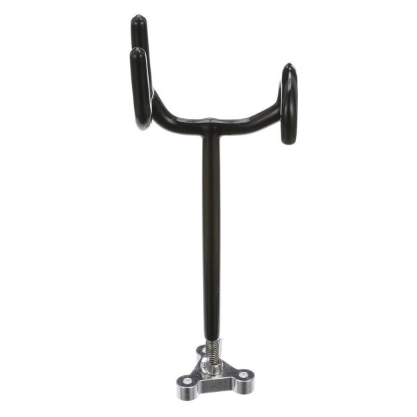 ATTWOOD 50613 5061-3 Sure Grip Steel 5 Degree Angle Rod Holder with Base (8-Inch)