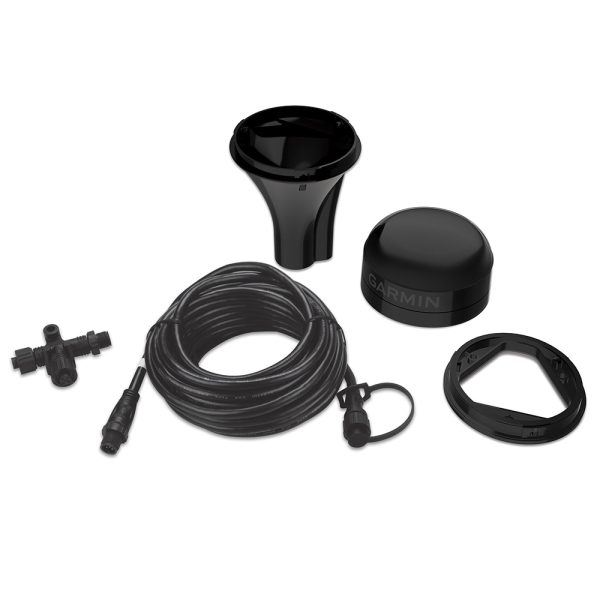 GARMIN 010-02316-20 GPS 24XD GPS ANTENNA W/ HEADING SENSOR NMEA 2000 BLACK