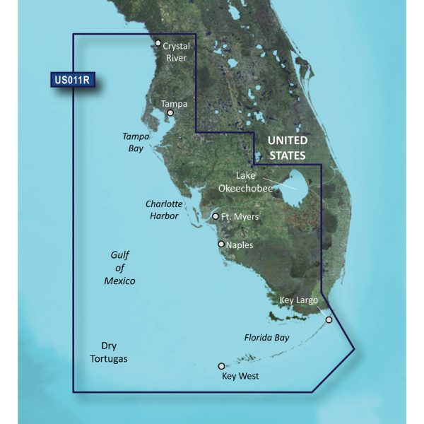 GARMIN 010-C0712-00 BLUECHART G2 VISION HD - VUS011R - SOUTHWEST FLORIDA - MICROSD;/SD