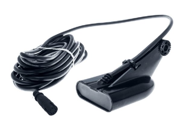 LOWRANCE 000-15639-001 HDI Transom HDI Transducer with Temp 8-Pin 50/200/455/800kHz