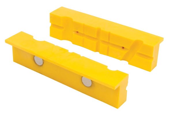 PERFORM TOOL MV1 POLYURETHANE MULTI-GRIP V, Use To Hold Irregular Shaped Objects; Fits 3 to 6 Inch Vises; Magnetic Mount; Polyurethane