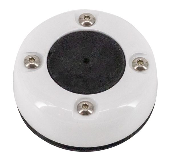 SEAVIEW CG30SW WHITE POWDER COATED S.S. VERTICAL C, Used To Provide Waterproof Cable Routing With IPX6/ IPX7 Rating For 1 Or More Cables; Compatible With Up To 1.08 Inch Cables And Up To 1.38 Inch Connectors; White; Powder Coated; Stainless Steel