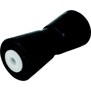 ATTWOOD 112171 11217-1 Heavy Duty Boat Trailer Roller, Rubber Shaft Keel, Black, 12-Inch x 5/8-Inch