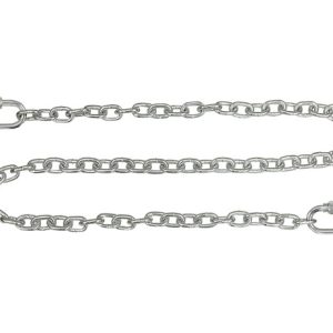 BUYERS PROD 11220 Class 2 & 3 Trailer Safety Chain with Quick Link Connectors, 72 INCH Chain, 9/32 INCH Chain Diameter, 5,000lb MGTW, Threaded Quick Link for Trailers, Swings, Versatile & Strong Silver