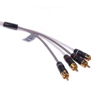 FUSION 0101261800 Shielded RCA Cable, 6ft, 4 Way