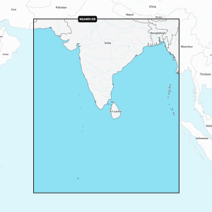 GARMIN 010-C1230-20 INDIAN SUBCONTINENT GARMIN NAVIONIC, Compatible With Chart Plotters; Detailed Coverage Of Indian Subcontinent From Pasni Pakistan To Sittwe Myanmar Including Sri Lanka; Region Code: NSAW015R; On SD/ Micro-SD Card