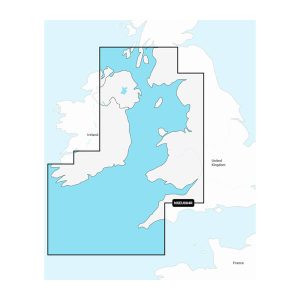 GARMIN 010-C1232-20 IRISH SEA GARMIN NAVIONICS+, Compatible With Chart Plotters; Detailed Coverage Of Western Coast Of Britain And The Eastern Coast Of Ireland Including The Isle Of Man And Isles Of Scilly; Region Code: NSEU004R; On SD/ Micro-SD Card