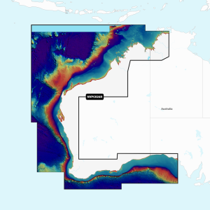 GARMIN 010-C1280-00 AUSTRALIA WEST GARMIN NAVIONICS VI, Compatible With Chart Plotters; Detailed Coverage Of Northern And Western Coasts Of Australia From Darwin To Ceduna; Region Code: NVPC026R; On SD/ Micro-SD Card