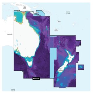 GARMIN 010-C1464-40 NAVIONICS PLATINUM+ AUSTRALIA EAST, Compatible With Chart Plotters (See Compatibility Chart); Detailed Coverage Of Australia East And Central To New Zealand - Inland And Coastal; Region Code: NPPC015L; On SD/Micro-SD Card