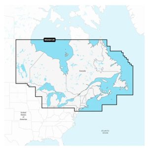 GARMIN 010-C1484-20 GARMIN NAVIONICS+ CANADA EAST & GR, Compatible With Garmin GPS Navigation Systems/ Chart Plotters; Detailed Coverage Of Canada East And Great Lakes Rivers And Coastal; Region Code: NSUS012R; On SD/Micro-SD Card