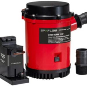 JOHNSON PUMP 02204-00 Auto Pump with Electromagnetic Switch, 12V