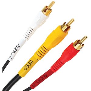 AXIS PET10-4080 Composite A/V Cable (6ft)