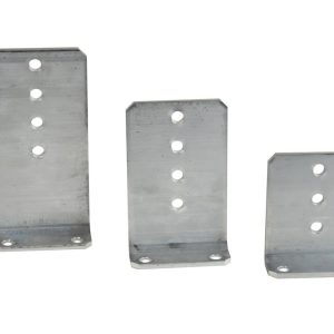 C.E. SMITH 10161A40 Vertical 90° Bunk Bracket - 5 x 8 - Aluminum