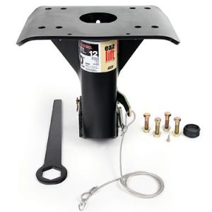 CAMCO 48500 GOOSENECK ADAPTER- 12, Converts Most Standard Fifth-Wheel Trailers To A Gooseneck Trailer; 12 Inch Height