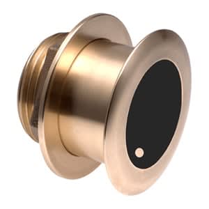 GARMIN 010-12181-21 XDCR CHIRP-HW1KW BR LP 12 TILT 8, Thru-Hull Mount With 12 Degree Tilted Element; 8 Pin; 500 Ft Maximum Depth; 150-250 kHz Operating Frequency; 8 To 16 Degree Deadrise; 1000 Watts; 39 Feet Cable