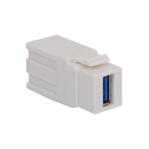 ICC IC107UAAWH MODULE, USB,TYPE A, FEMALE TO FEMALE, WH