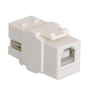 ICC IC107UABWH MODULE, USB, A TO B, FEMALE TO FEMALE,WH
