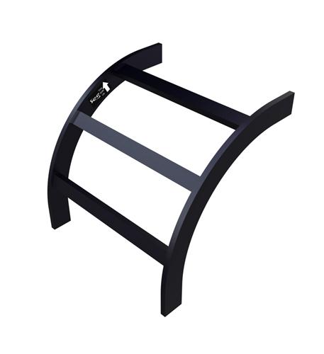 ICC ICCMSLOR90 LADDER RACK RUNWAY, 90° OUTSIDE CORNER