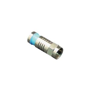 ICC ICRDSAV04C CONNECTOR, F-TYPE, RG6Q, 100PK