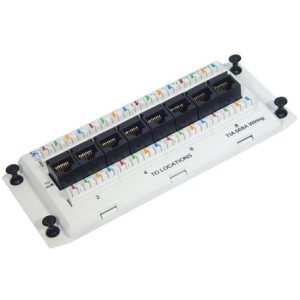 ICC ICRESDPA2C DELUXE SERIES, CAT5e DATA, 8-PORT