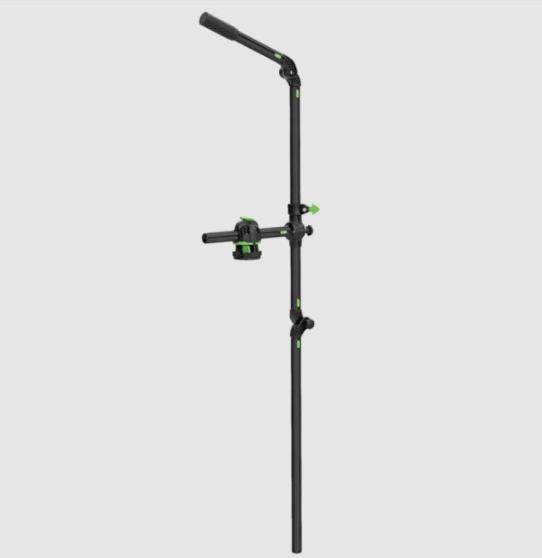 RAILBLAZA 11-4190-11 HEXX LIVE POLE 60, Gunnel Track Mount; Holds Single Rod; 360 Degree Rotatable; Compatible With Garmin Live Scope/ Lowrance Active Target/ Humminbird Mega Live Poles; 61 Inch Overall Length/ 33 Inch Folded Length; Black