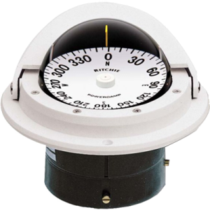 RITCHIE F-82W Compass, Flush Mount, 3 INCH Dial, White