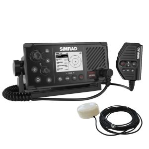 SIMRAD 000-14818-001 RS40-B VHF RADIO WITH GPS-500 GPS ANTENNA