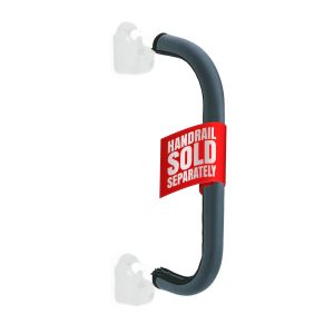 STROMBERG AM-ZIP22C Lend-A-Hand Zip Grip - RV Handrail Neoprene Grip Cover with Nylon Zipper - Machine Washable - Fits AM-250, AM-255 Mini Assist Rail - 22 INCH (Charcoal)