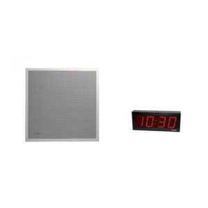 VALCOM VIP-4122-D44-IC IP CLK/SPK 4 DIGIT 4 INCH IC
