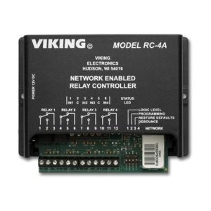 VIKING RC-4A Network Enabled 4 Relay Controller