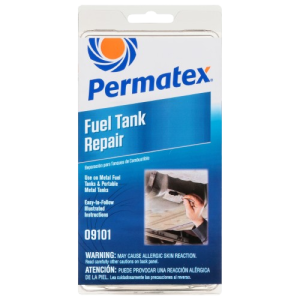 AP PRODUCTS 002-90181 FUEL TANK REPAIR KIT Use It To Repair Leaking Cracks Up To 4 Inch And Holes Up To 3/8 Inch Diameter; With Epoxy/ Sandpaper/ Fiberglass Cloth/ Application Brush/ Mastic