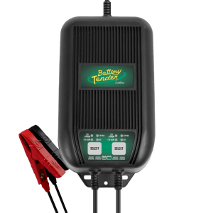 BATTERY TEND 022-1002-DL-WH 2 BANK 6 A MARINE CHARGER For 12 Volt Batteries; Automotive 2-Bank Charger; AGM/ Gel/ Flooded Lead-Acid Battery Type; 4 Step Fully Automatic; 6 Amp Charging Current