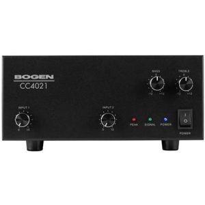 BOGEN CC4021 AMPLIFER,40W,2 INPTS 1 P/LEVEL