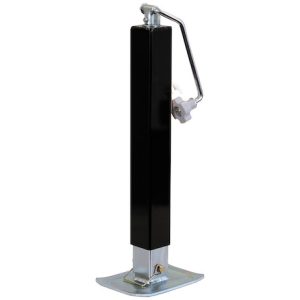 BUYERS PROD 0091310 JACK SQ 2-1/2IN TUBE TOP WIND 26IN Manual; Top Wind; Square; 7000 Pound Capacity; 15.38 Inch Travel; 22.60 Inch Retracted x 51.10 Inch Extended Length; Powder Coated; Black; Carbon Steel