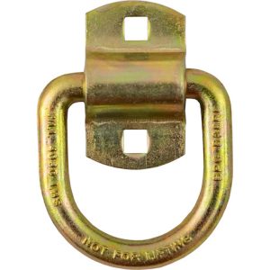 BUYERS PROD 02040 BUYERS YELL ZINC FORGED D 4080 Pound; Yellow Zinc; Steel; Clam Shell Packaging