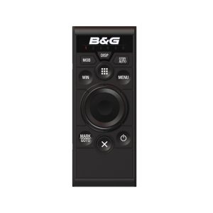 B&G 000-12365-001 ZC2 REMOTE PORTRAIT Used To Control Zeus2/ Zeus3/ Glass Helm/ Glass Vulcan Multi Function Displays; Dash/ Flush Mount; 2.4 Inch Width x 1.8 Inch Depth x 5.9 Inch Height Overall Dimension; IPX6 Waterproof; Portrait Orientation